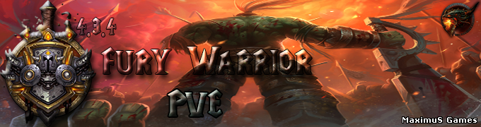 Warrior Fury PVE